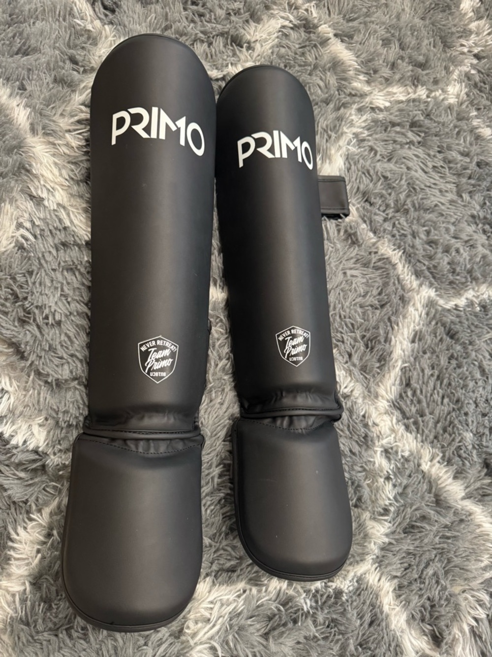 PRIMO Black Shin Guards size M